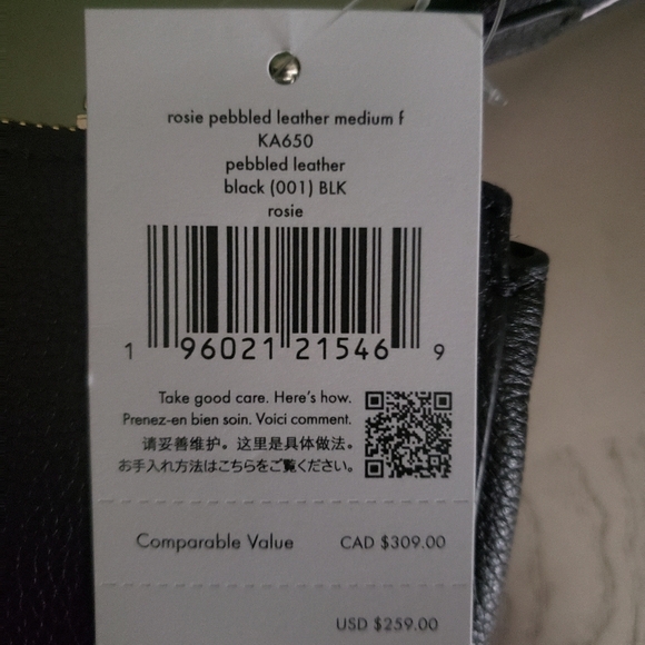 Kate Spade Rosie Pebbled sz M - Picture 5 of 6